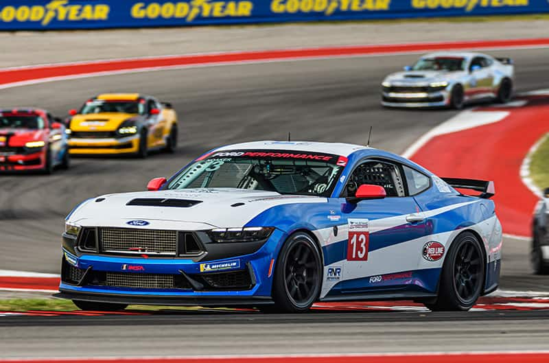 Robert Noaker Racing Mustang Challenge On Track